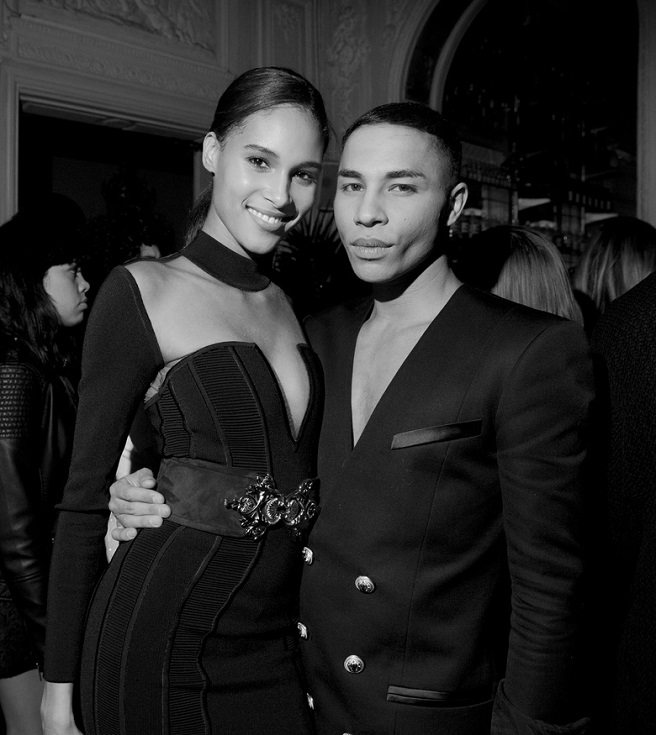 Balmain after show party 