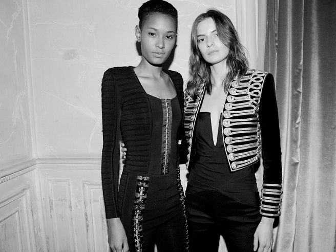 Balmain after show party 